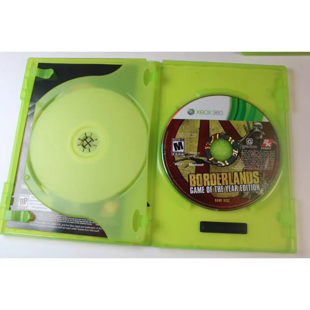 3 game bundle/lot: Borderlands 1&2 Pre-Sequel (Microsoft Xbox 360) Tested